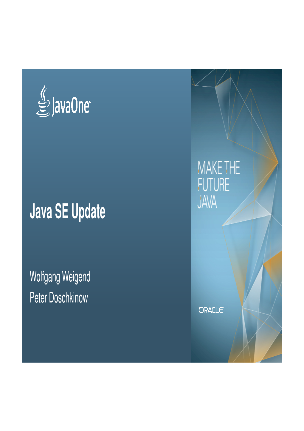 Java SE Update