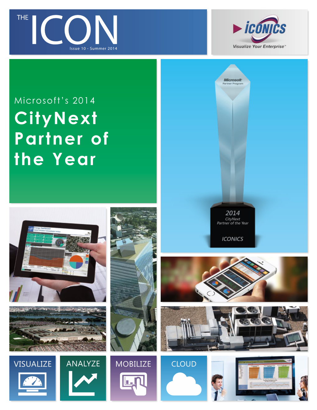 The ICON • Summer 2014 Microsoft Citynext Partner of the Year