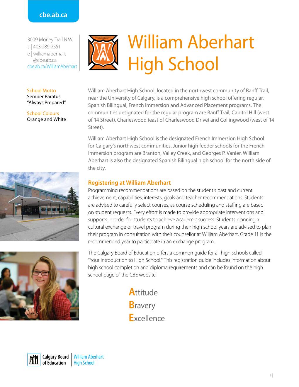 William Aberhart High School