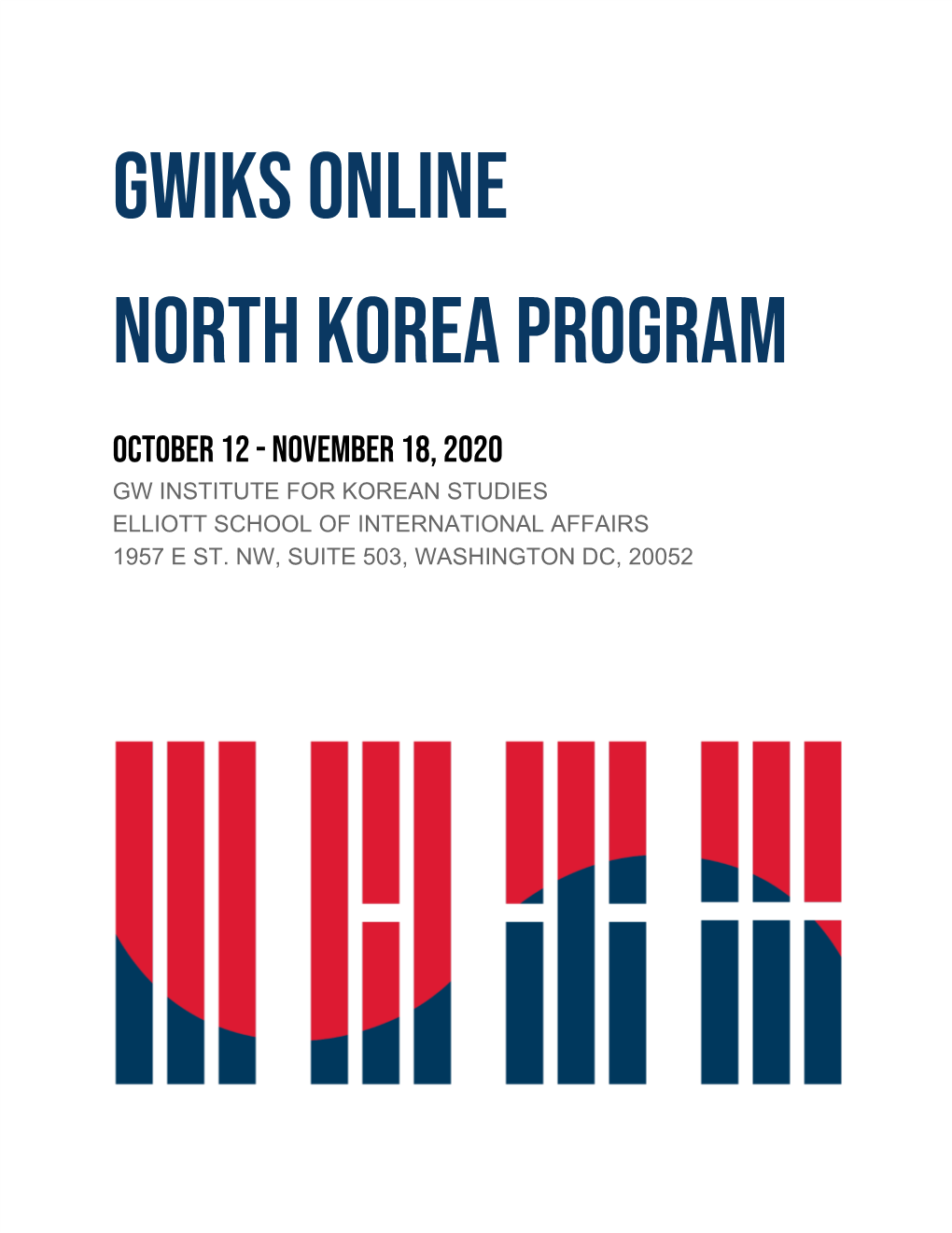 GWIKS Online North Korea Program