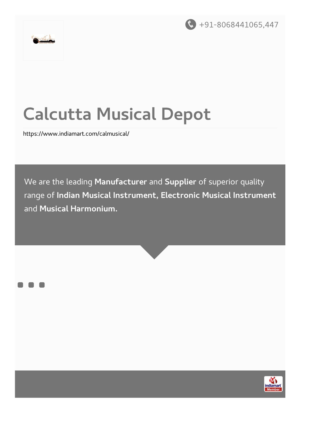 Calcutta Musical Depot