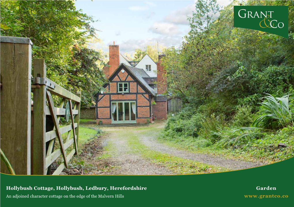 Hollybush Cottage, Hollybush, Ledbury, Herefordshire Garden