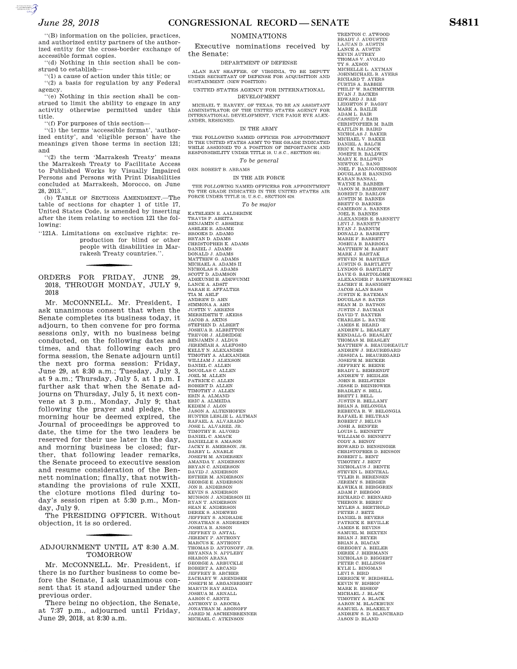Congressional Record—Senate S4811