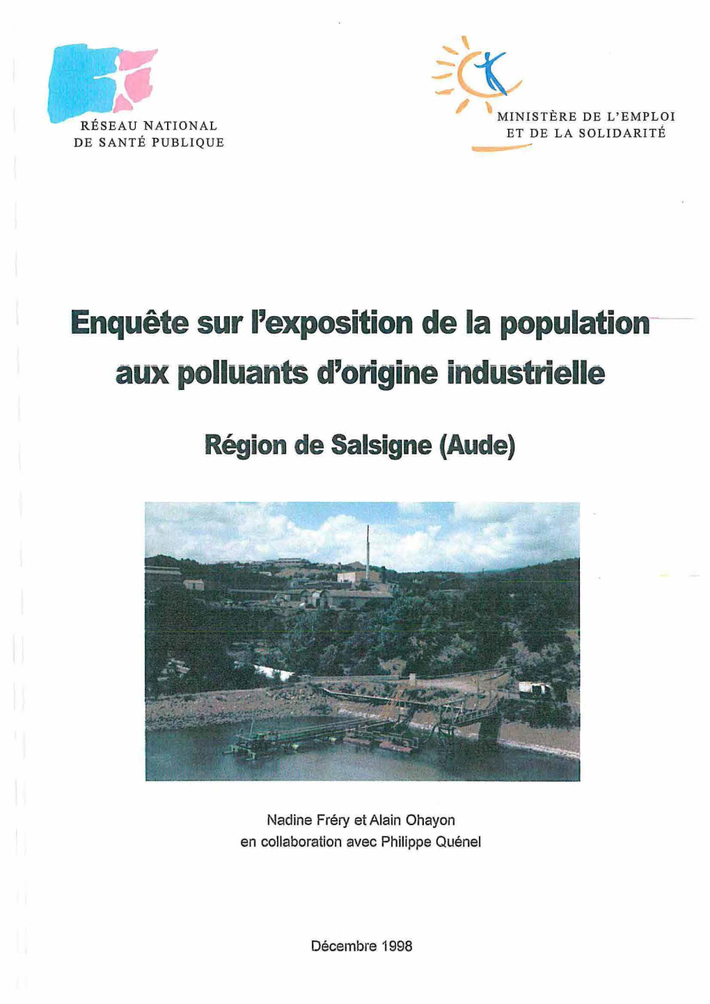 Aux Polluants D'origine Industrielle Région De Salsigne (Aude)