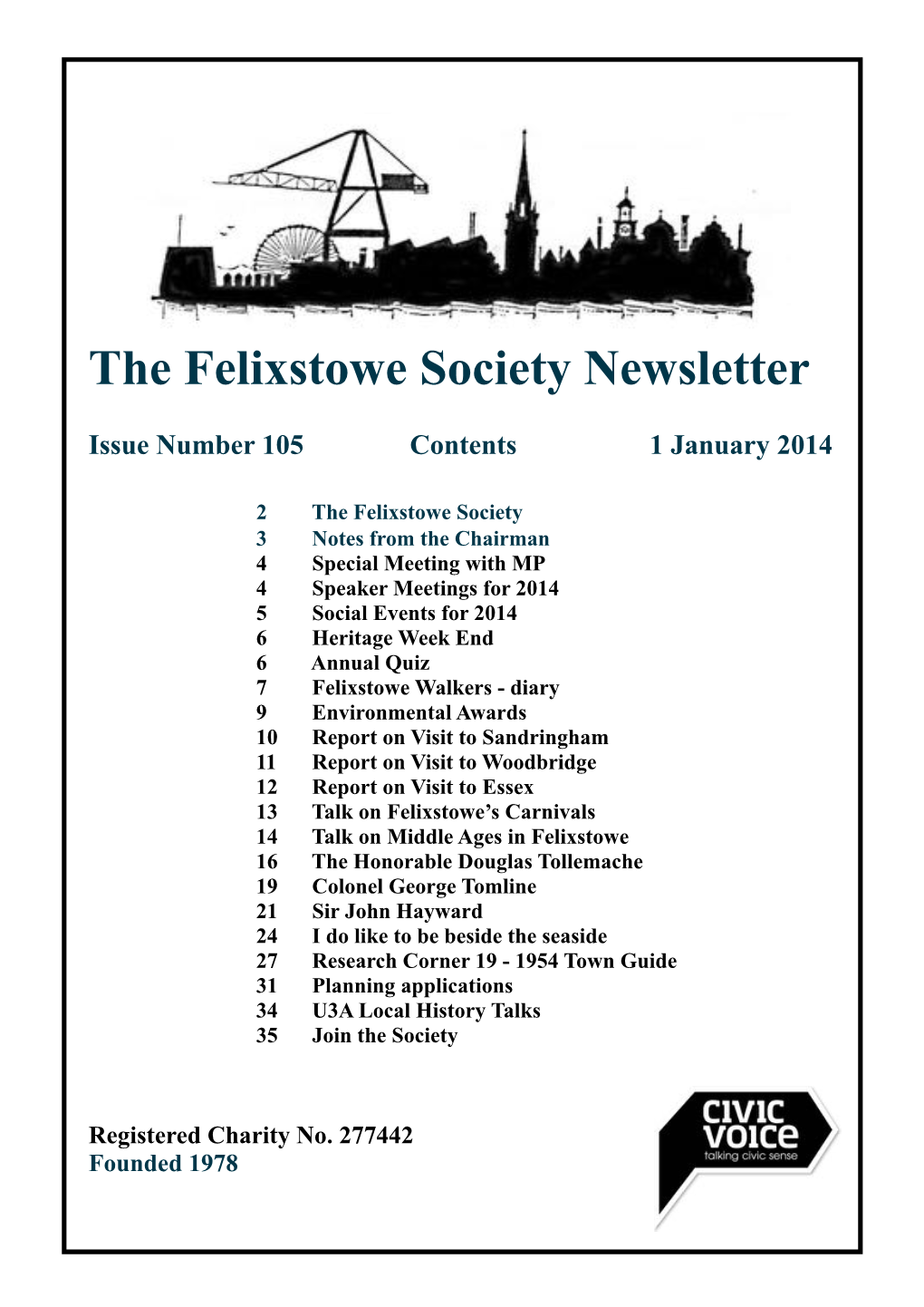 January 2014 Newsletter