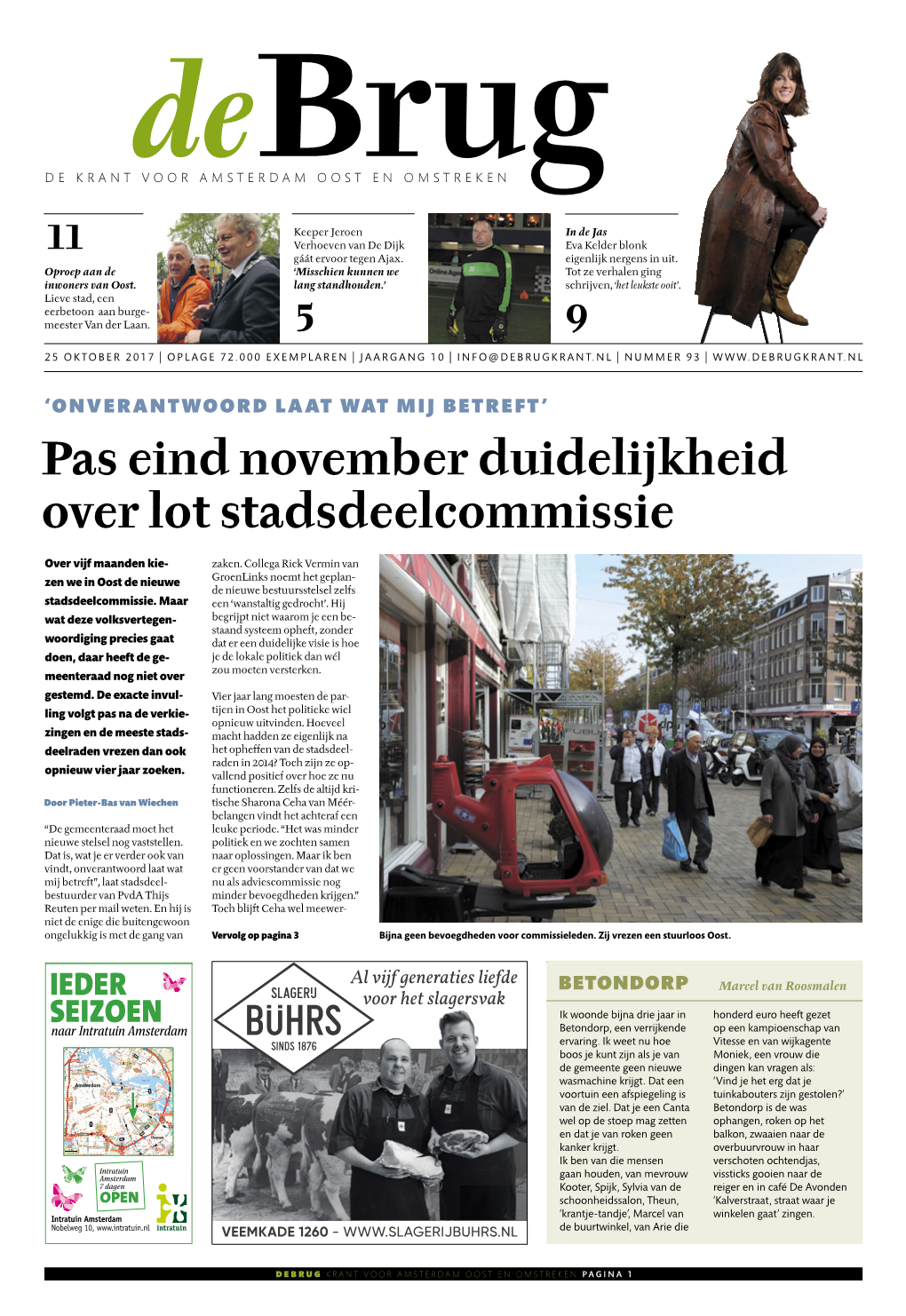 Pas Eind November Duidelijkheid Over Lot Stadsdeelcommissie