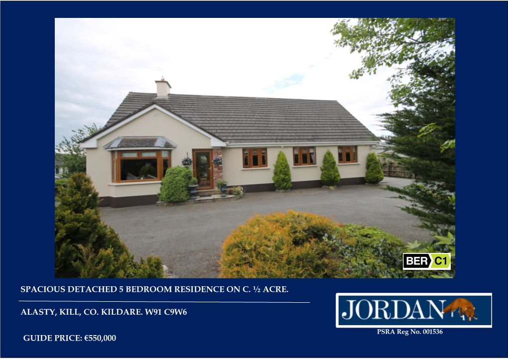 Spacious Detached 5 Bedroom Residence on C. ½ Acre