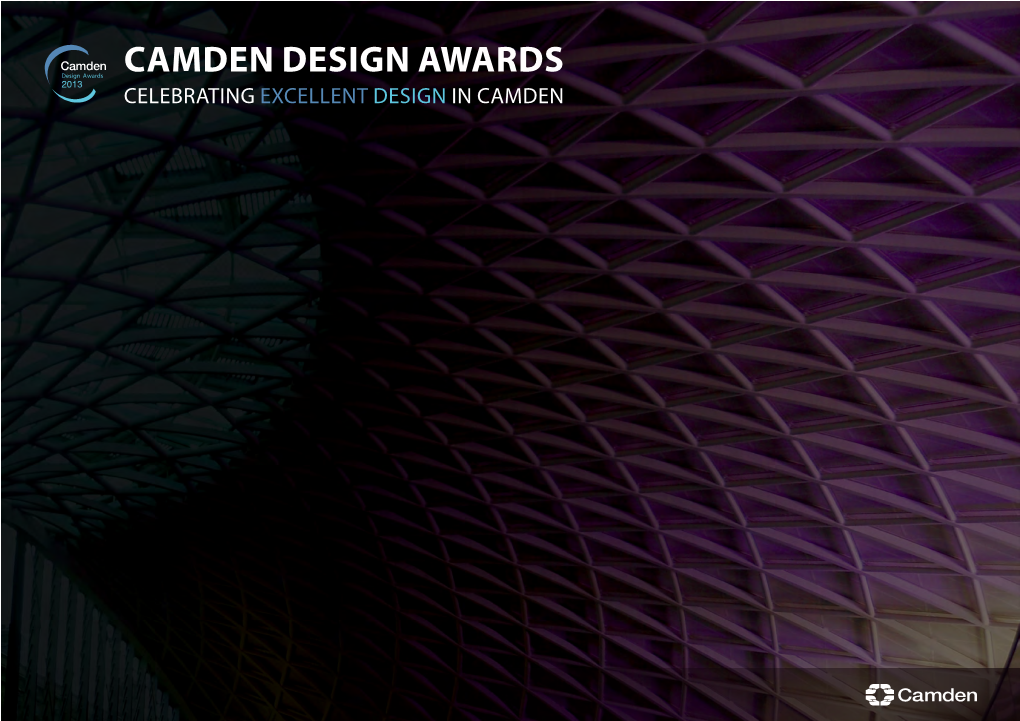 Camden Design Awards Celebrating Excellent Design in Camden