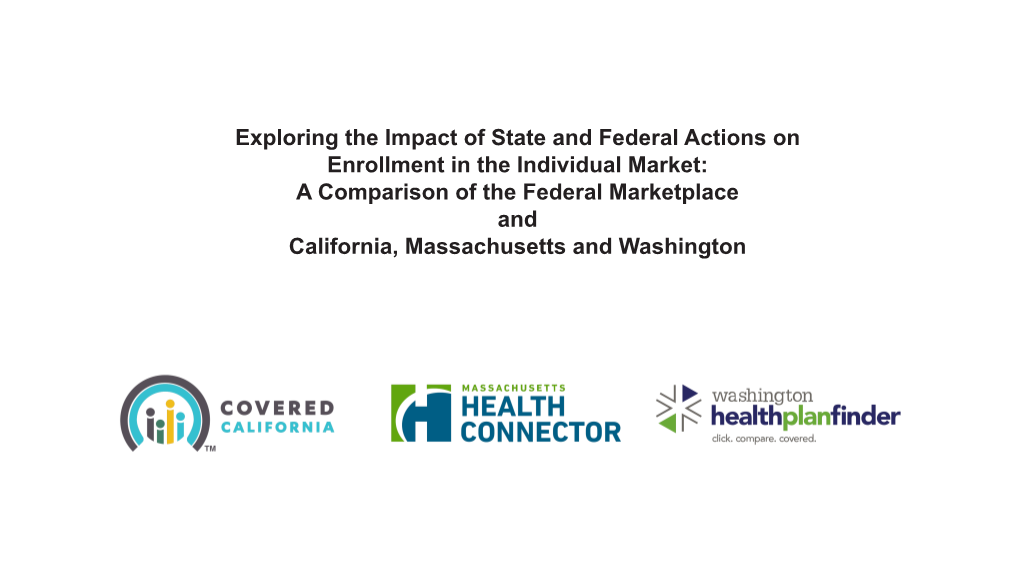 Exploring the Impact of State and Federal