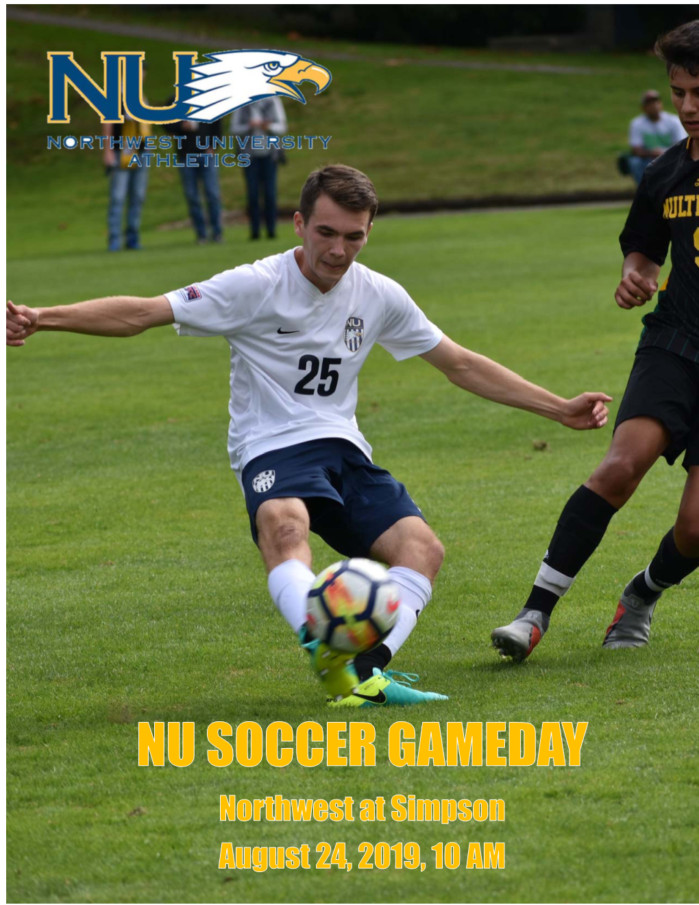 2019 NU Eagles Men's Soccer Schedule