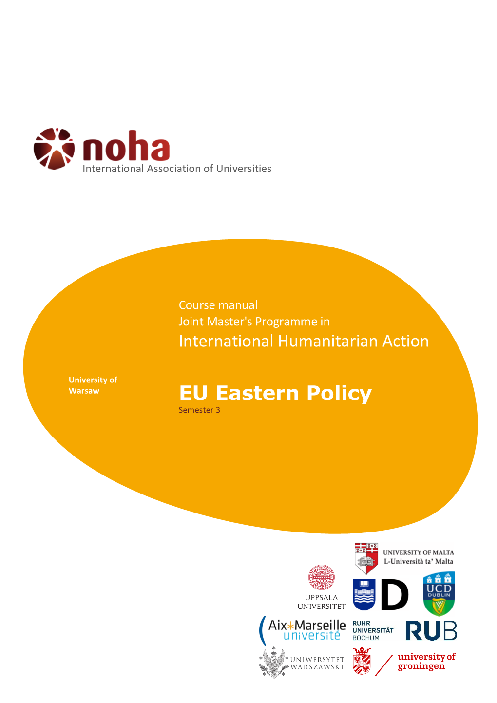 EU Eastern Policy Syllabus