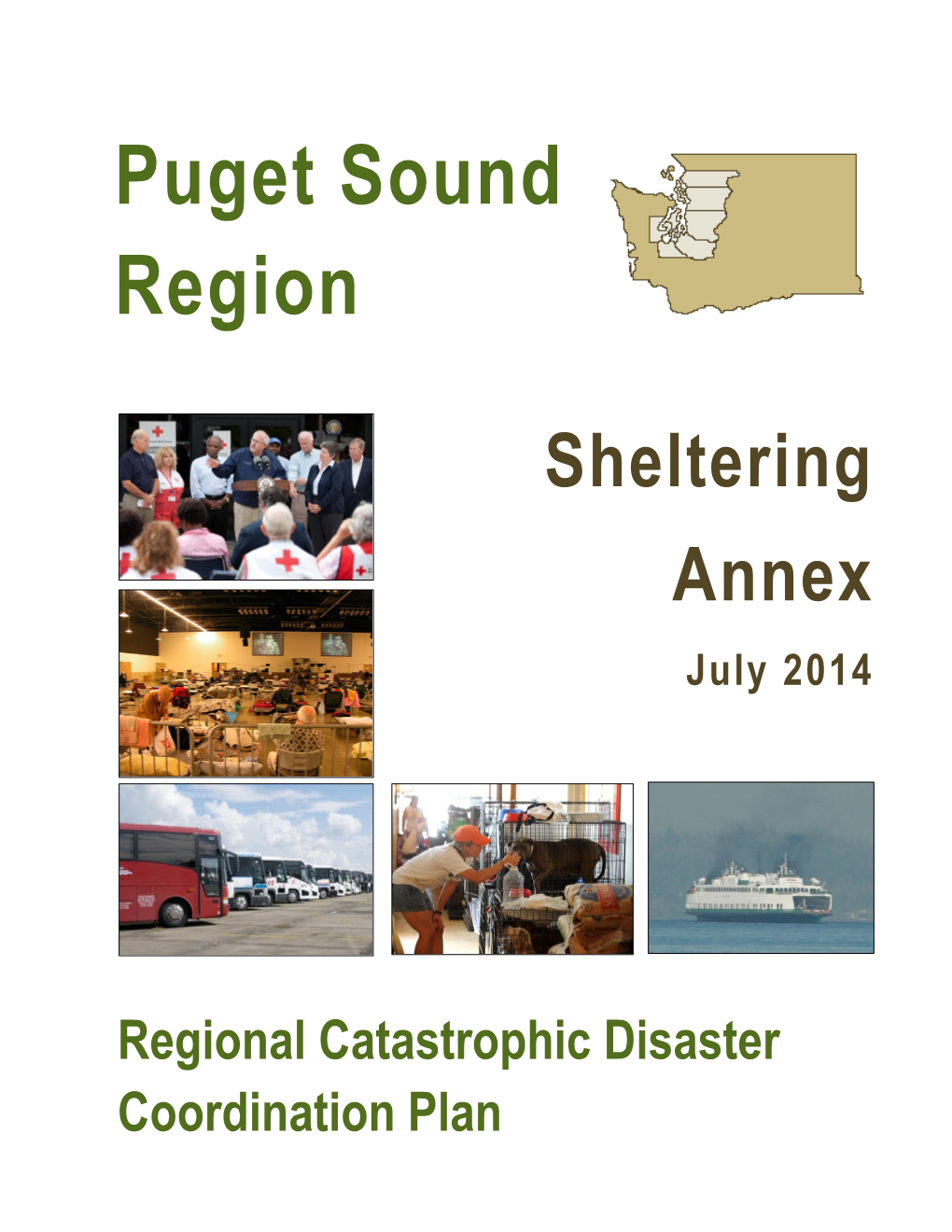 Puget Sound Region Sheltering Annex