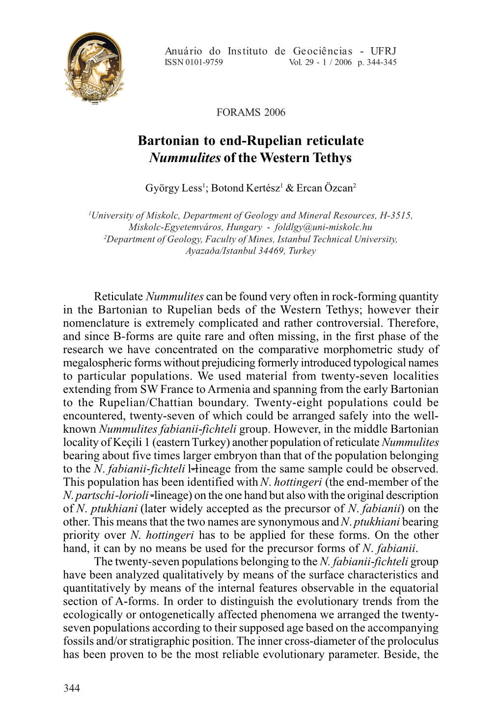 Bartonian to End-Rupelian Reticulate Nummulites of the Western Tethys