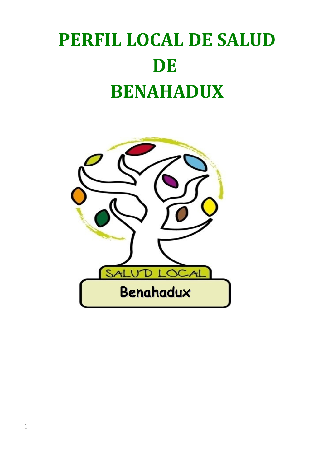 Perfil Local De Salud De Benahadux