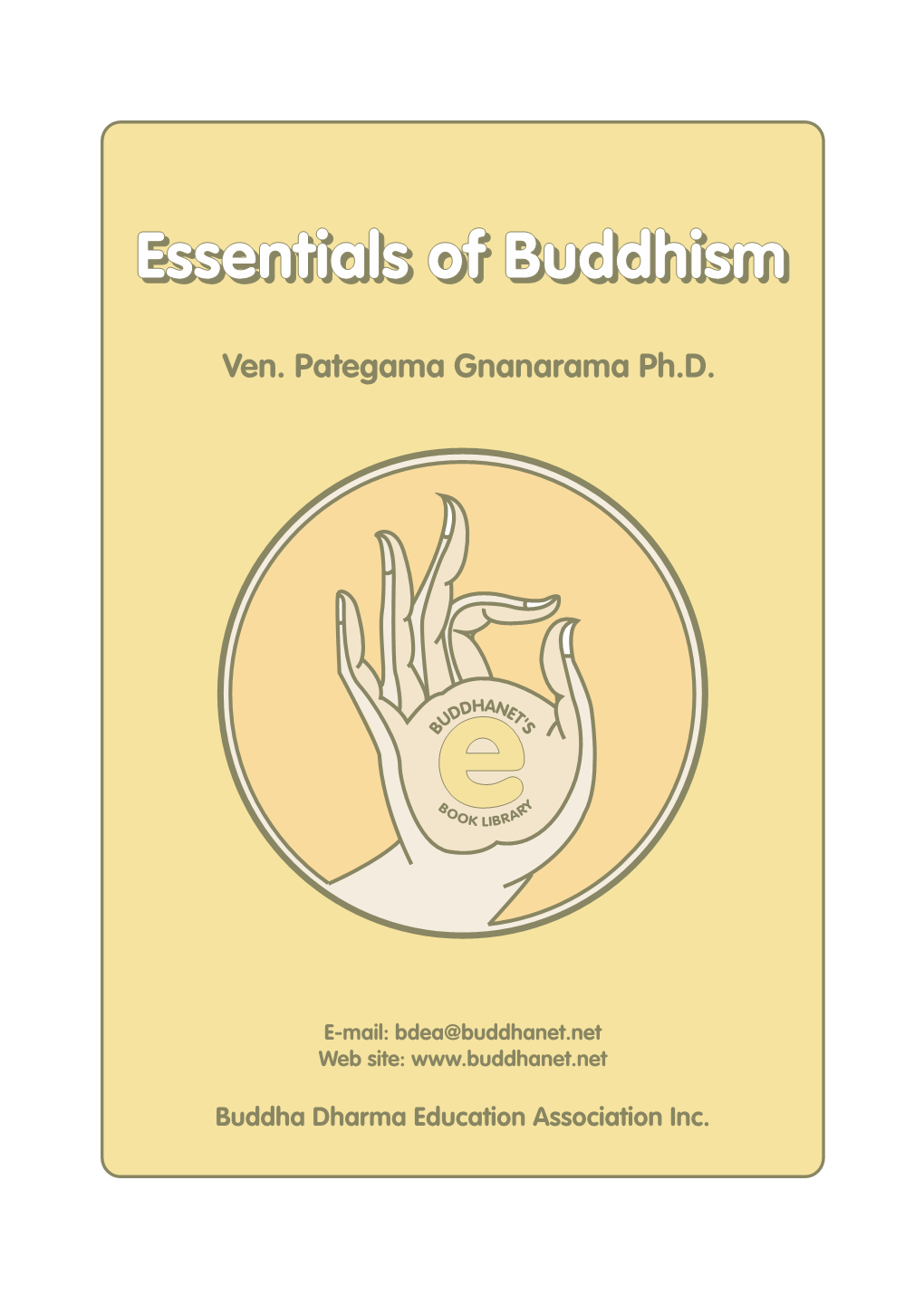 Essentials of Buddhism