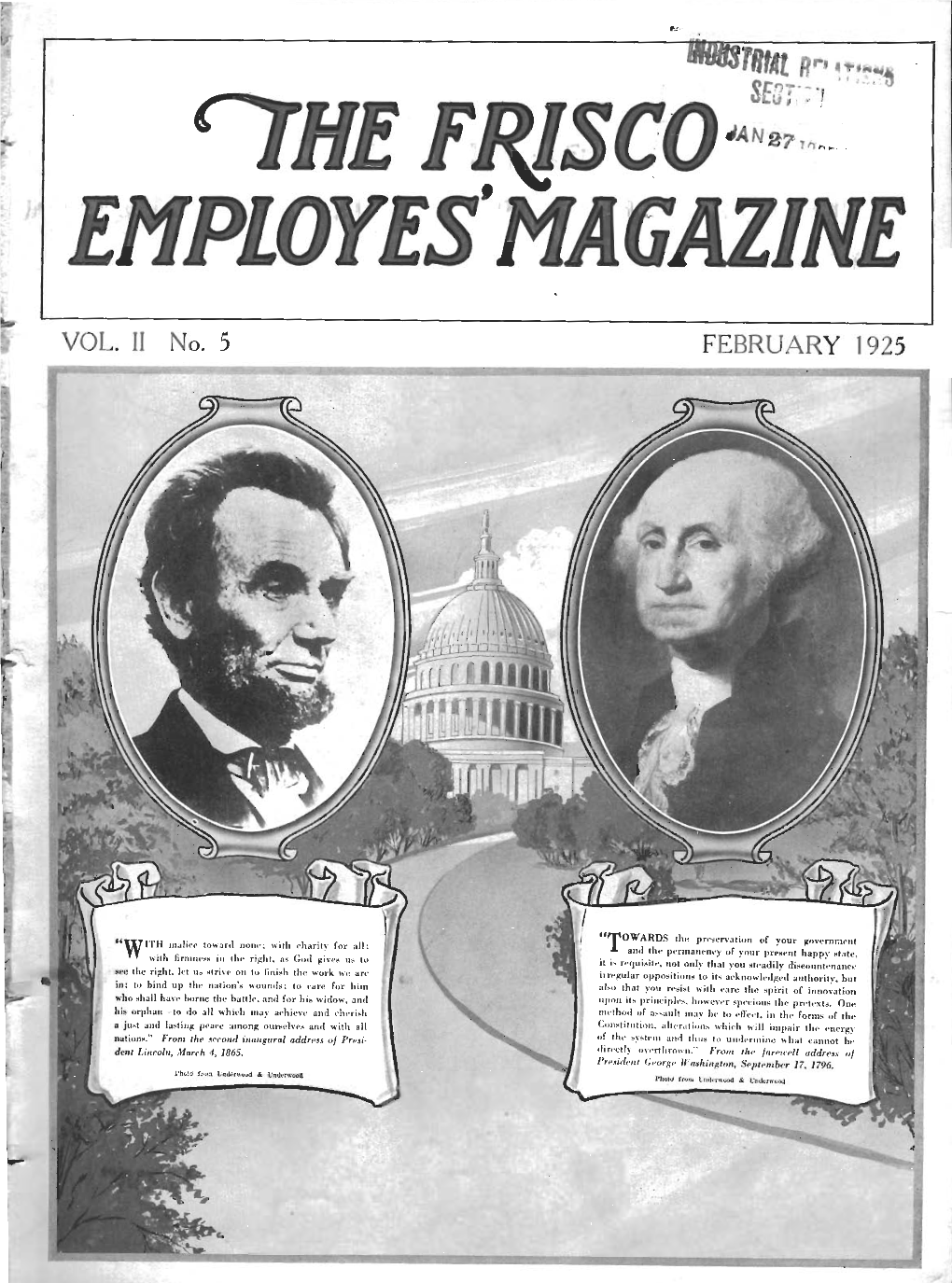 The Frisco Employes' Magazine, February 1925