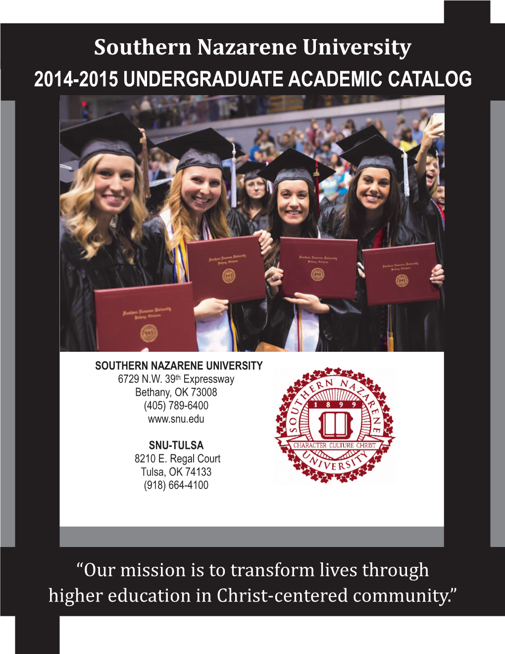 2014-2015 Undergraduate Academic Catalog