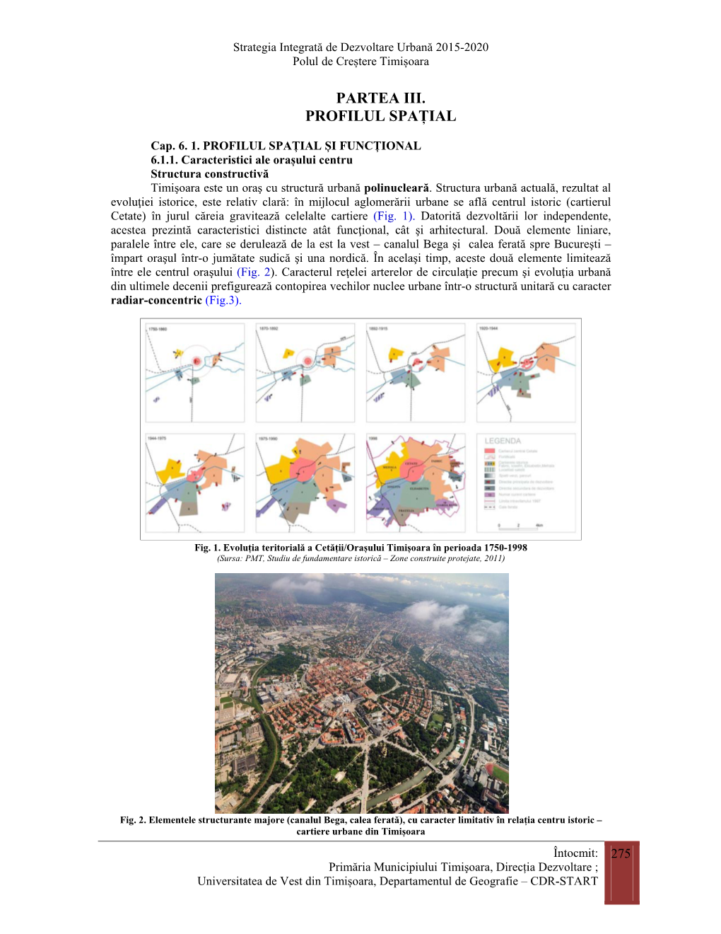 Strategia Integrată De Dezvoltare Urbană 2015-2020 Polul De Creștere Timișoara