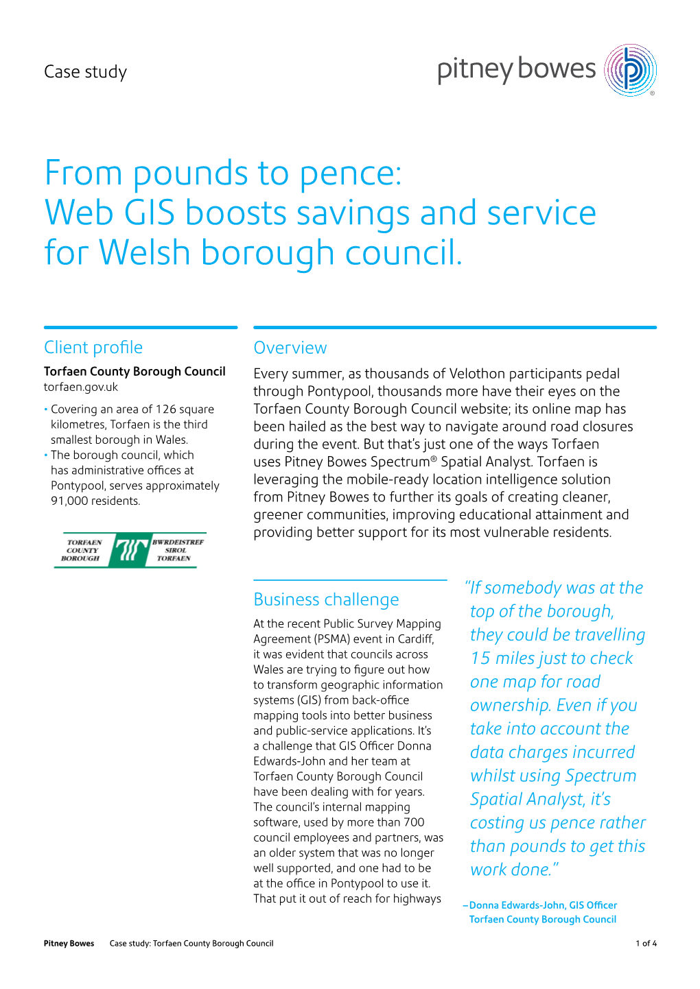 Web GIS Boosts Savings and Service for Welsh Borough Council