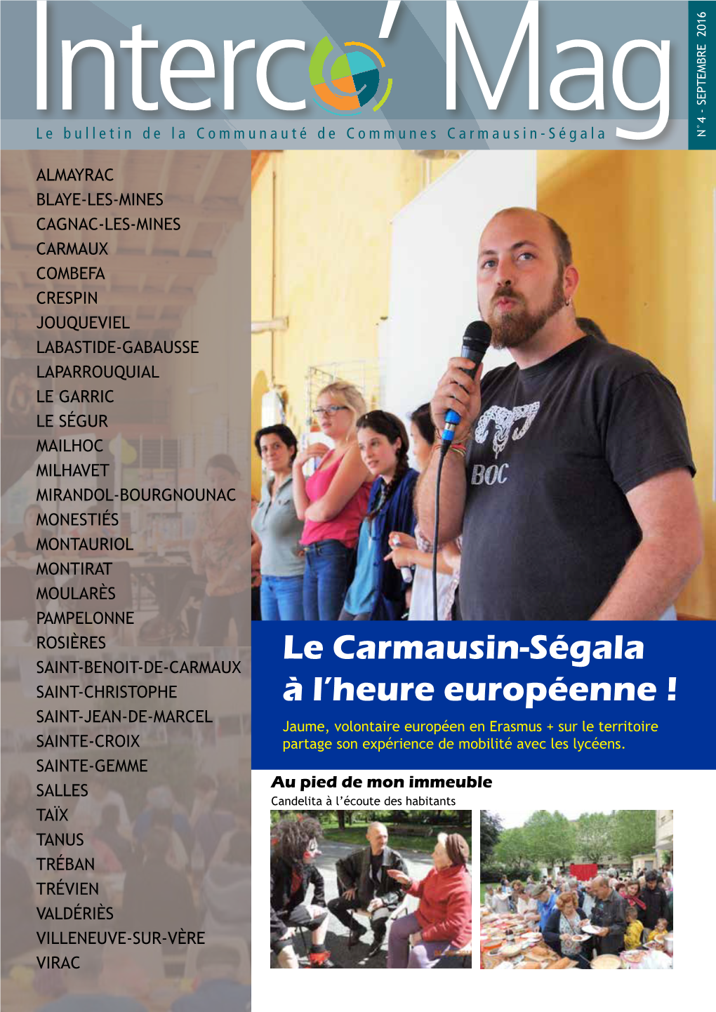 Le Carmausin-Ségala À L'heure Européenne !