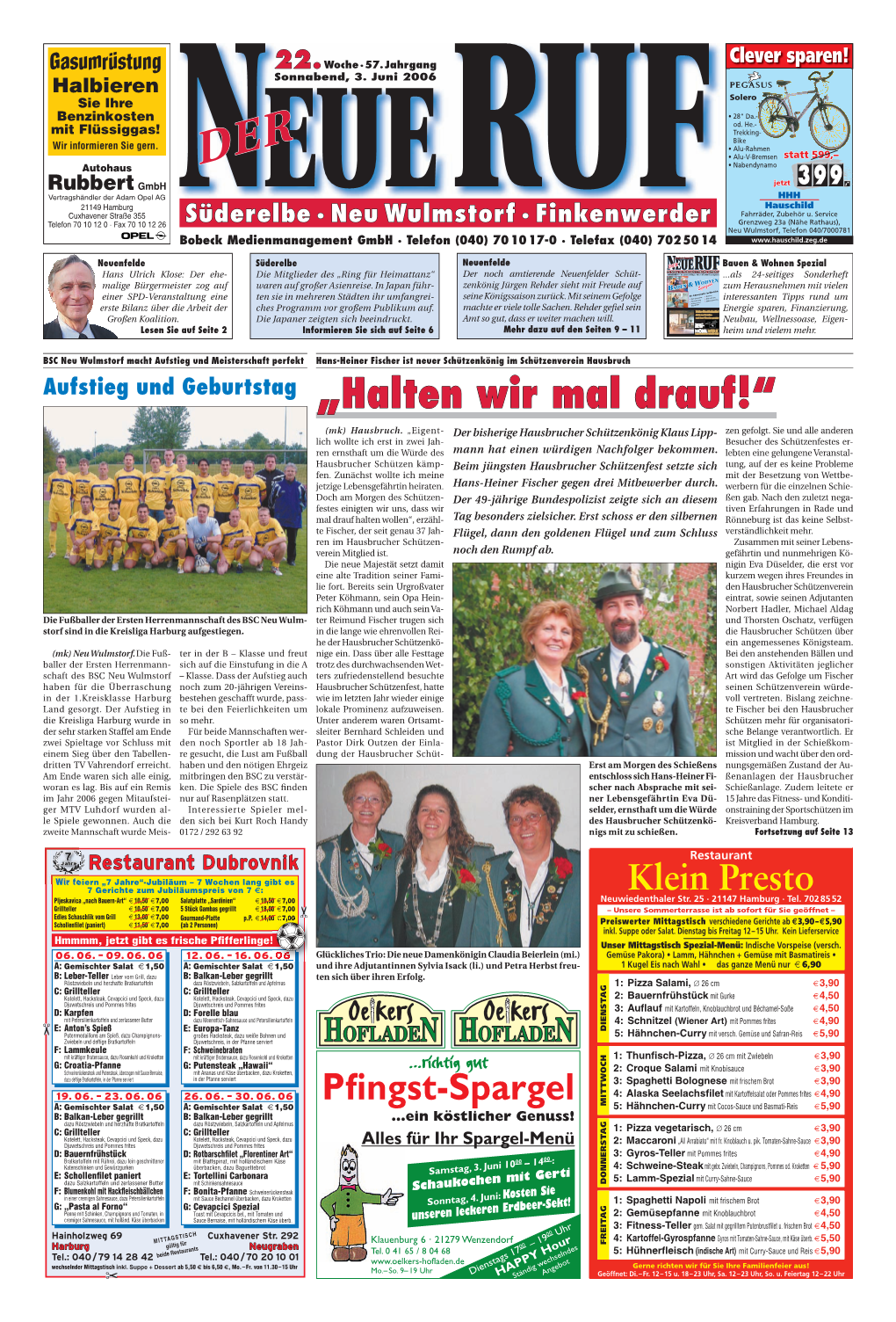 Schützenfest Neuenfelde 8