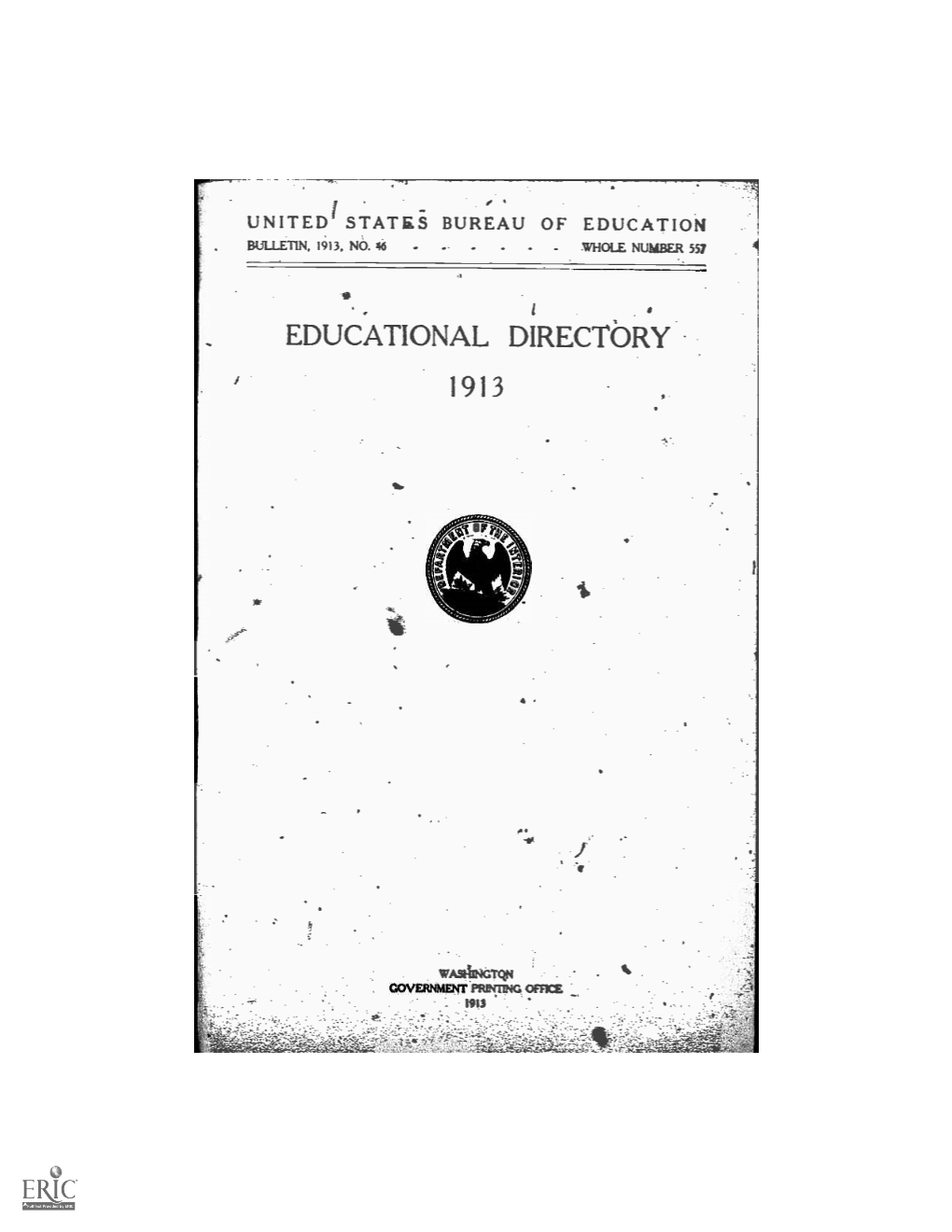 Educational Directory 1913