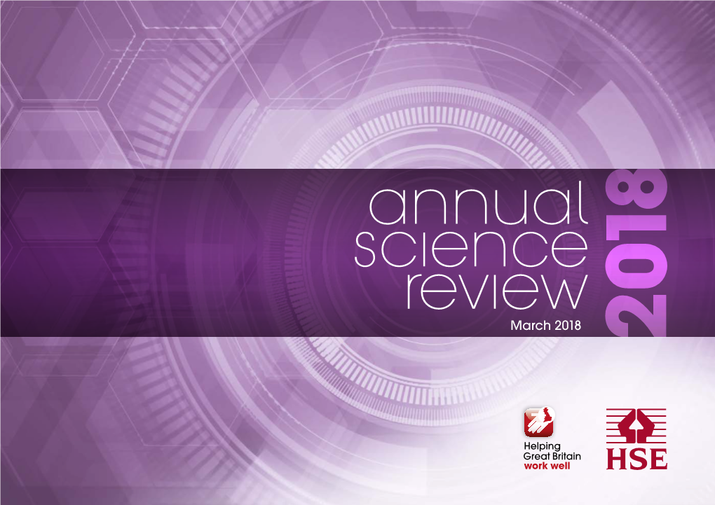 Annual Science Review 2018