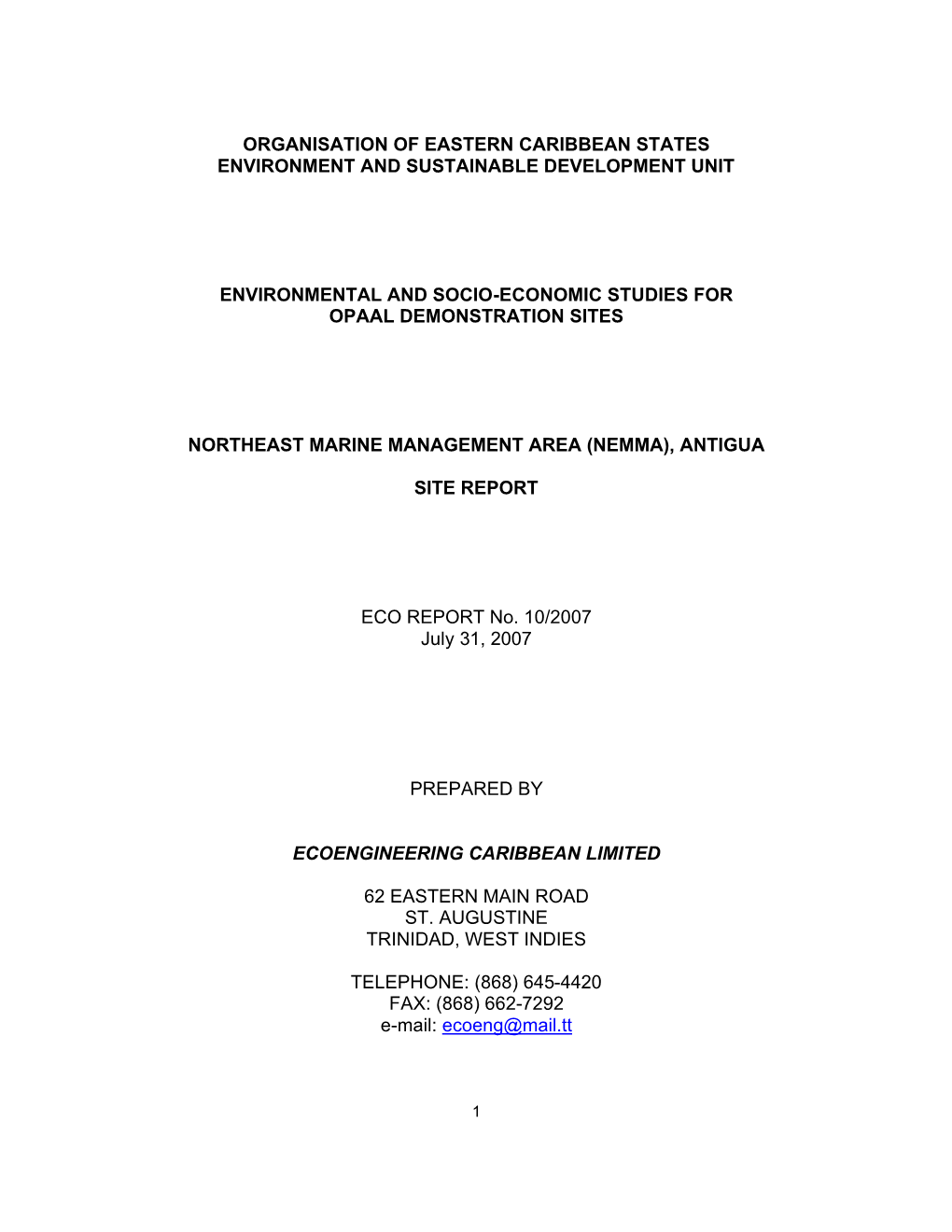 North-East Marine Management Area