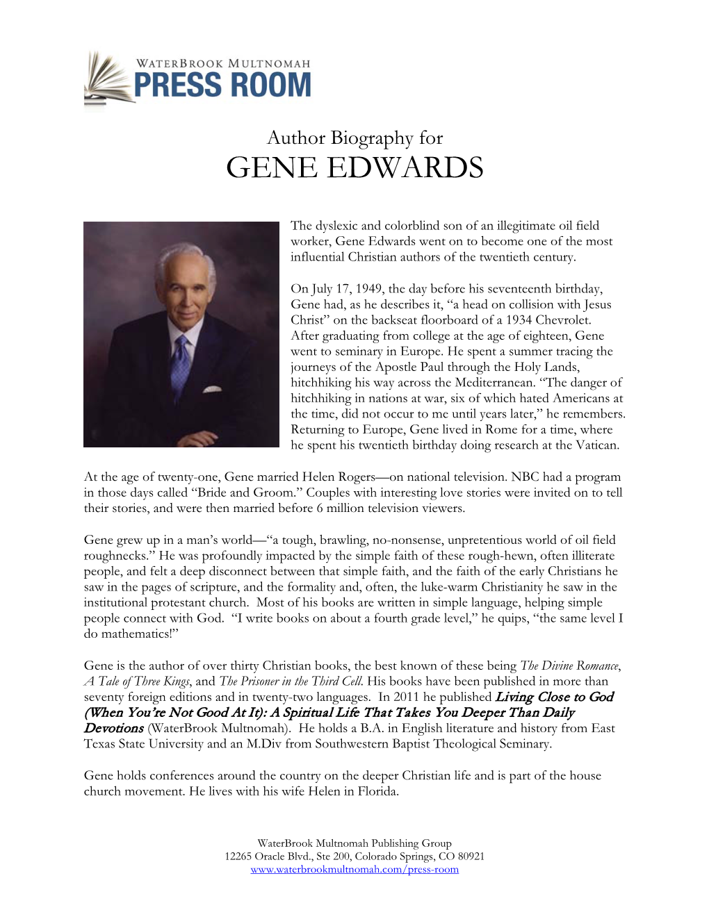 Gene Edwards