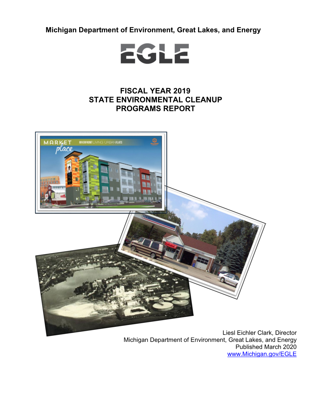 Fiscal Year 2019 State Environmental Cleanup Programs Report