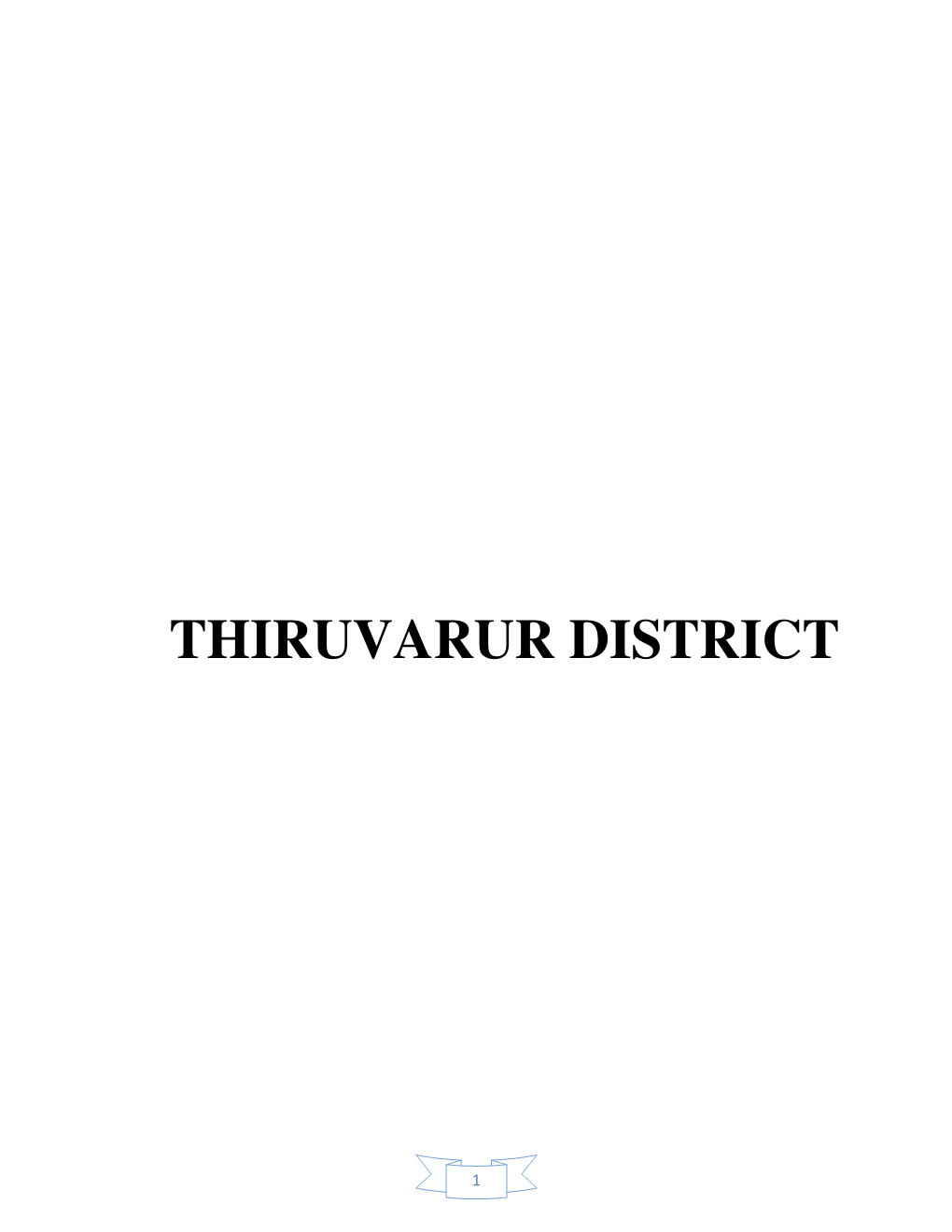 Thiruvarur District