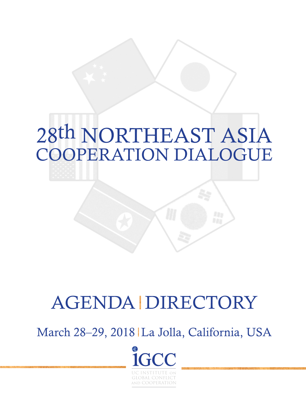 28Th NORTHEAST ASIA COOPERATION DIALOGUE