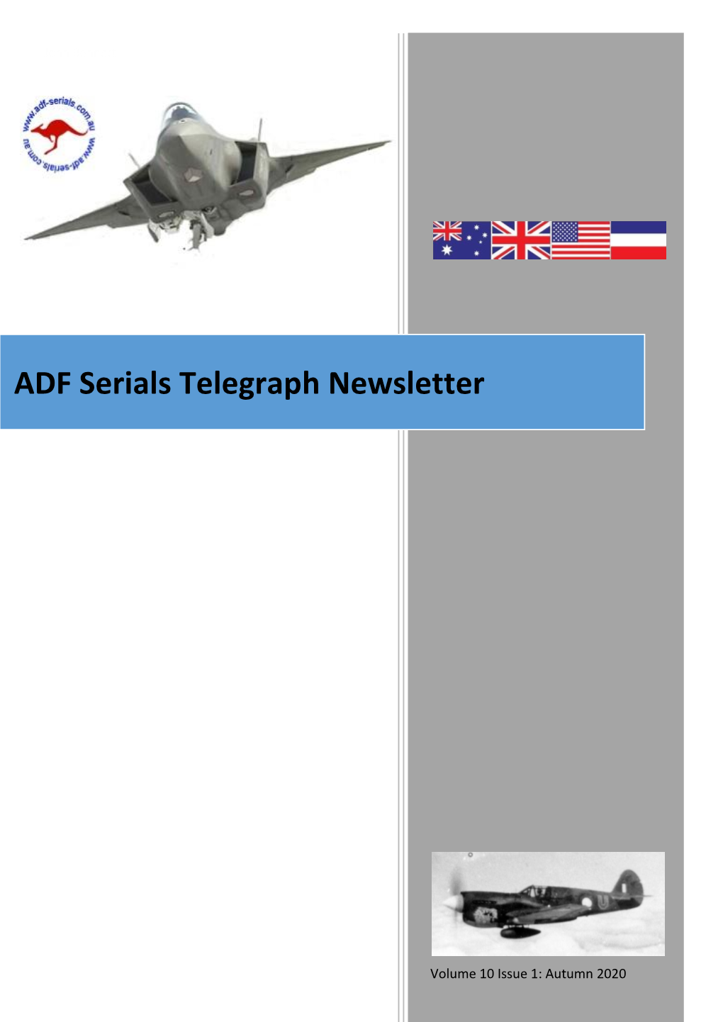 ADF Serials Telegraph Newsletter