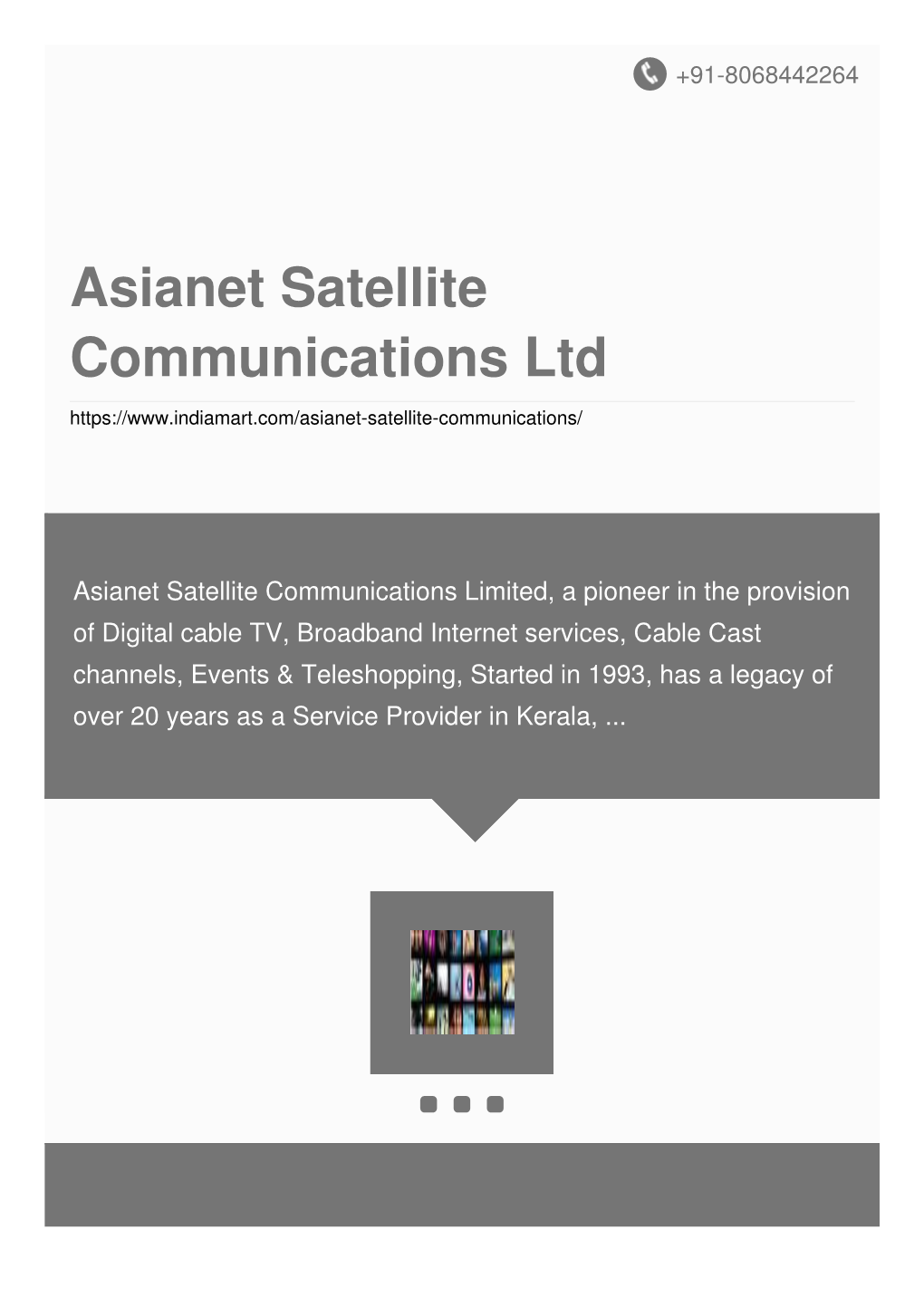 Asianet Satellite Communications Ltd