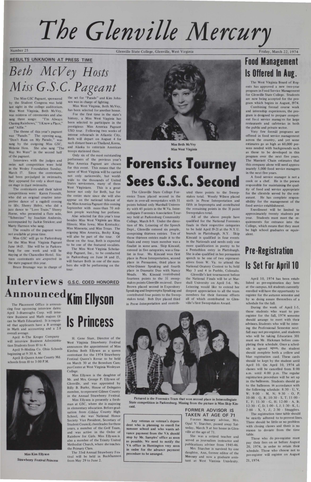 The Glenville Mercury