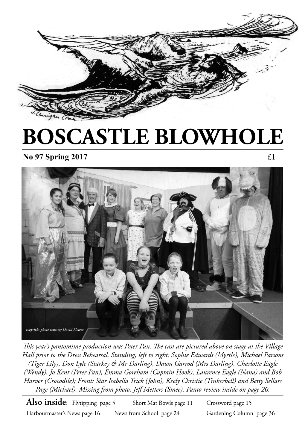 BOSCASTLE BLOWHOLE No 97 Spring 2017 £1