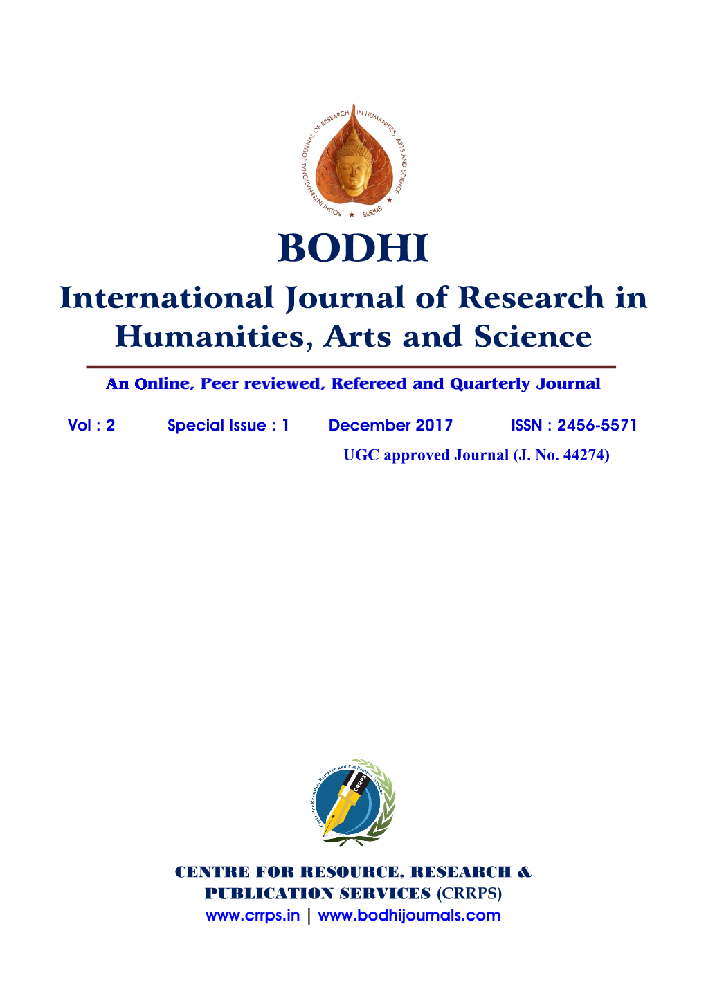 International Journal of Research in Humanities, Arts and Science