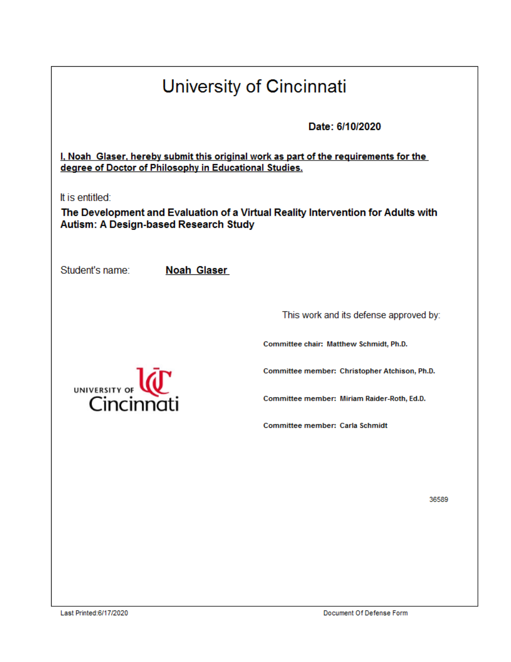 The Development and Evaluation of a Virtual Reality Intervention for Adults with Autism: a Design-Based Research Study