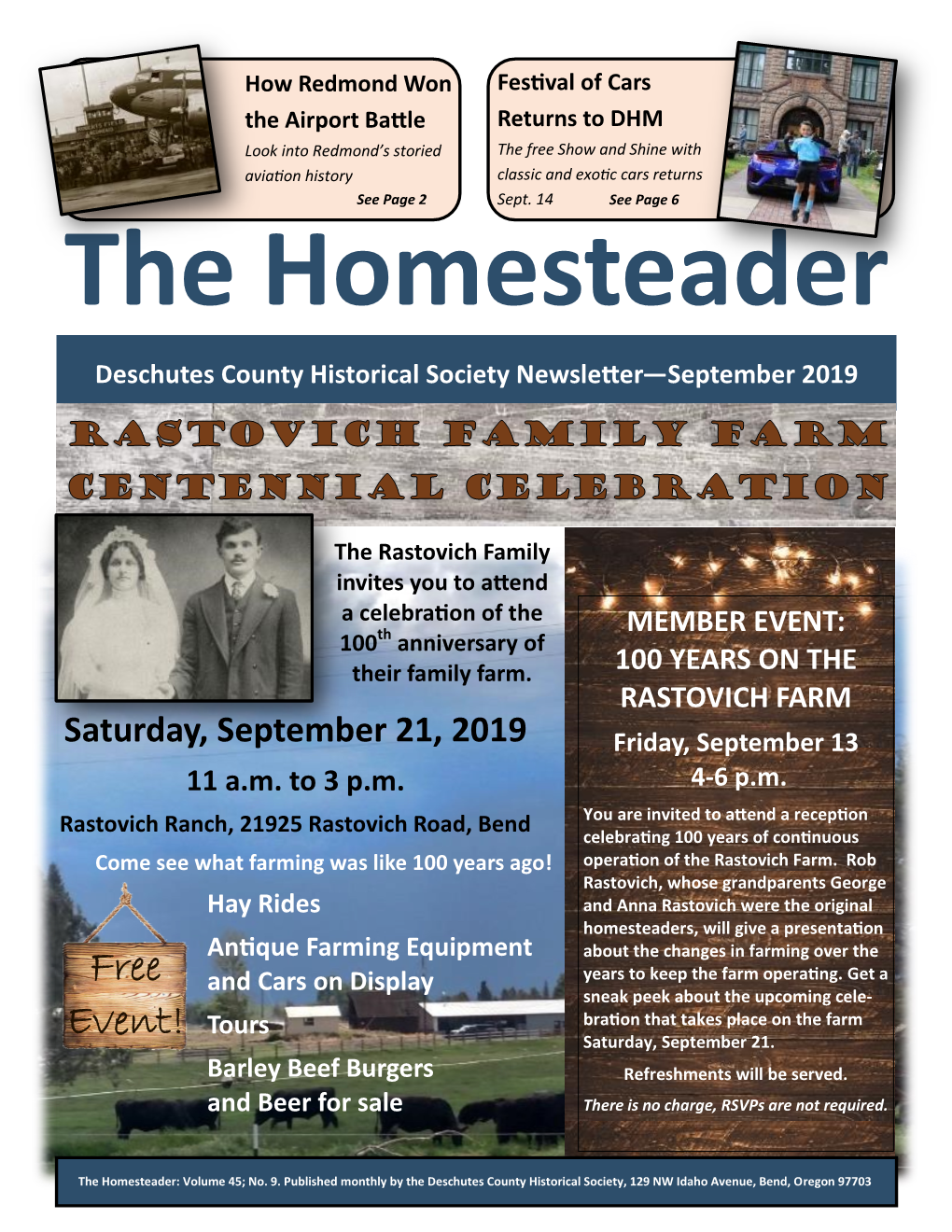 2019 September Homesteader