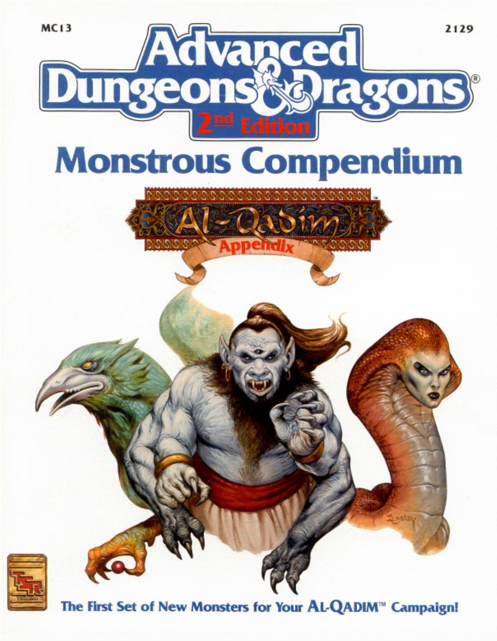 Al-Qadim Monstrous Compendium