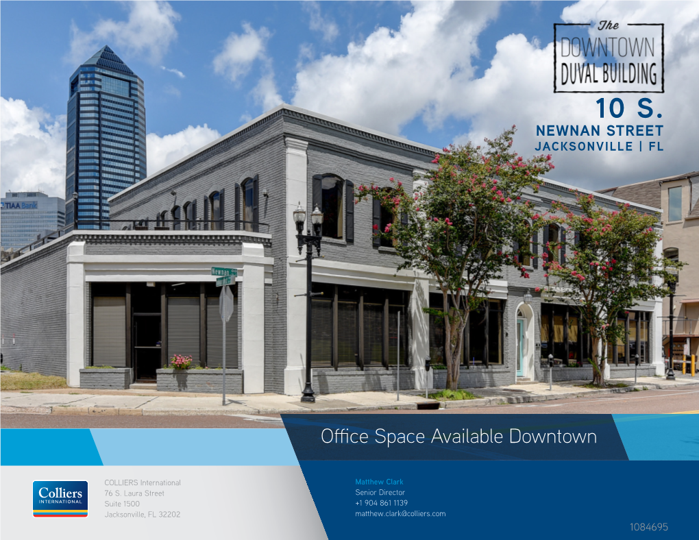 Office Space Available Downtown