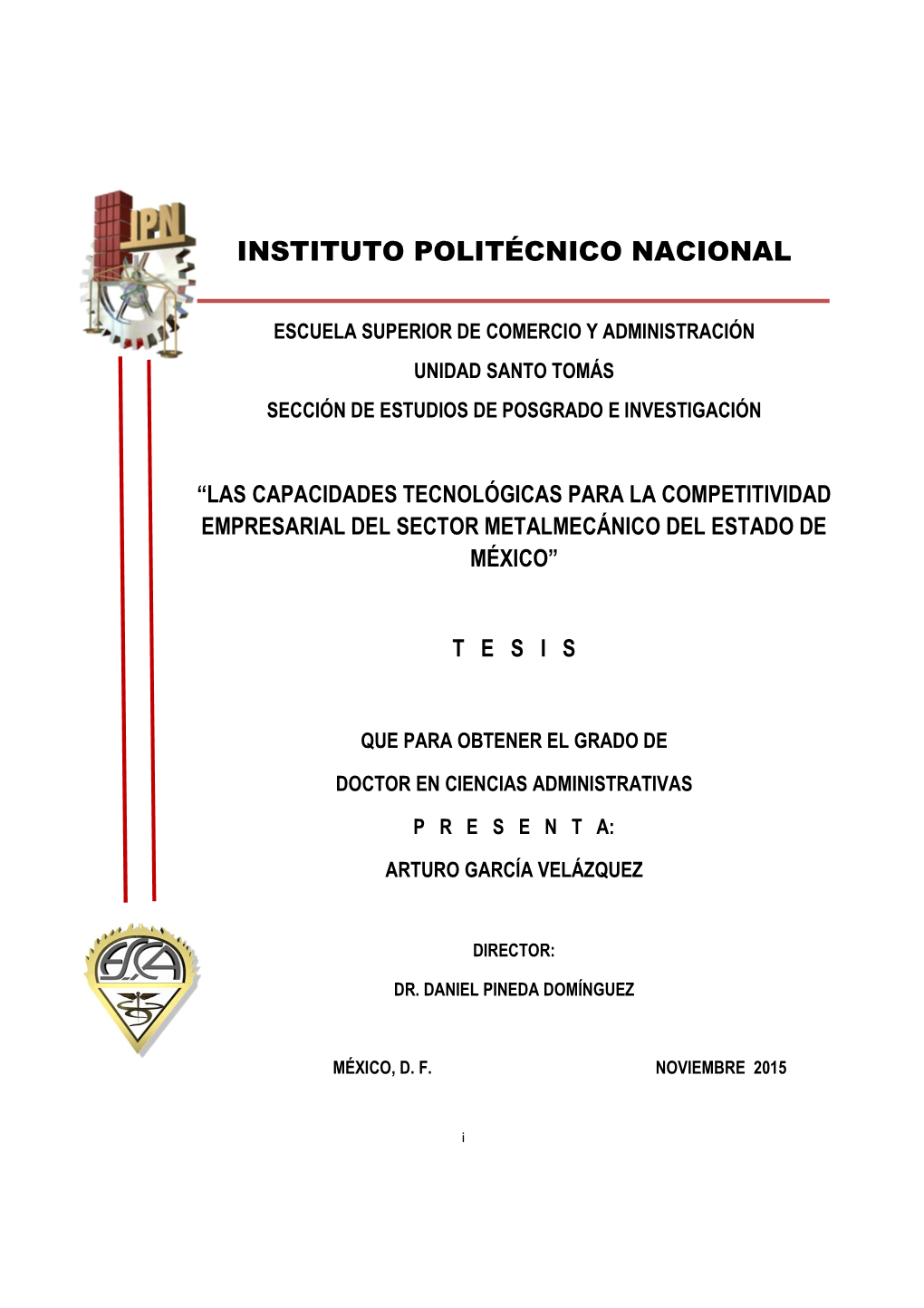 Tesis Doctoral Arturo Garcia Velazquez Esca St