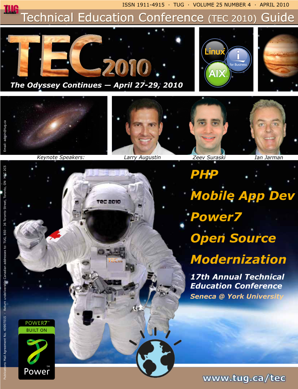 PHP Mobile App Dev Power7 Open Source Modernization 17Th Annual Technical Education Conference Seneca @ York University