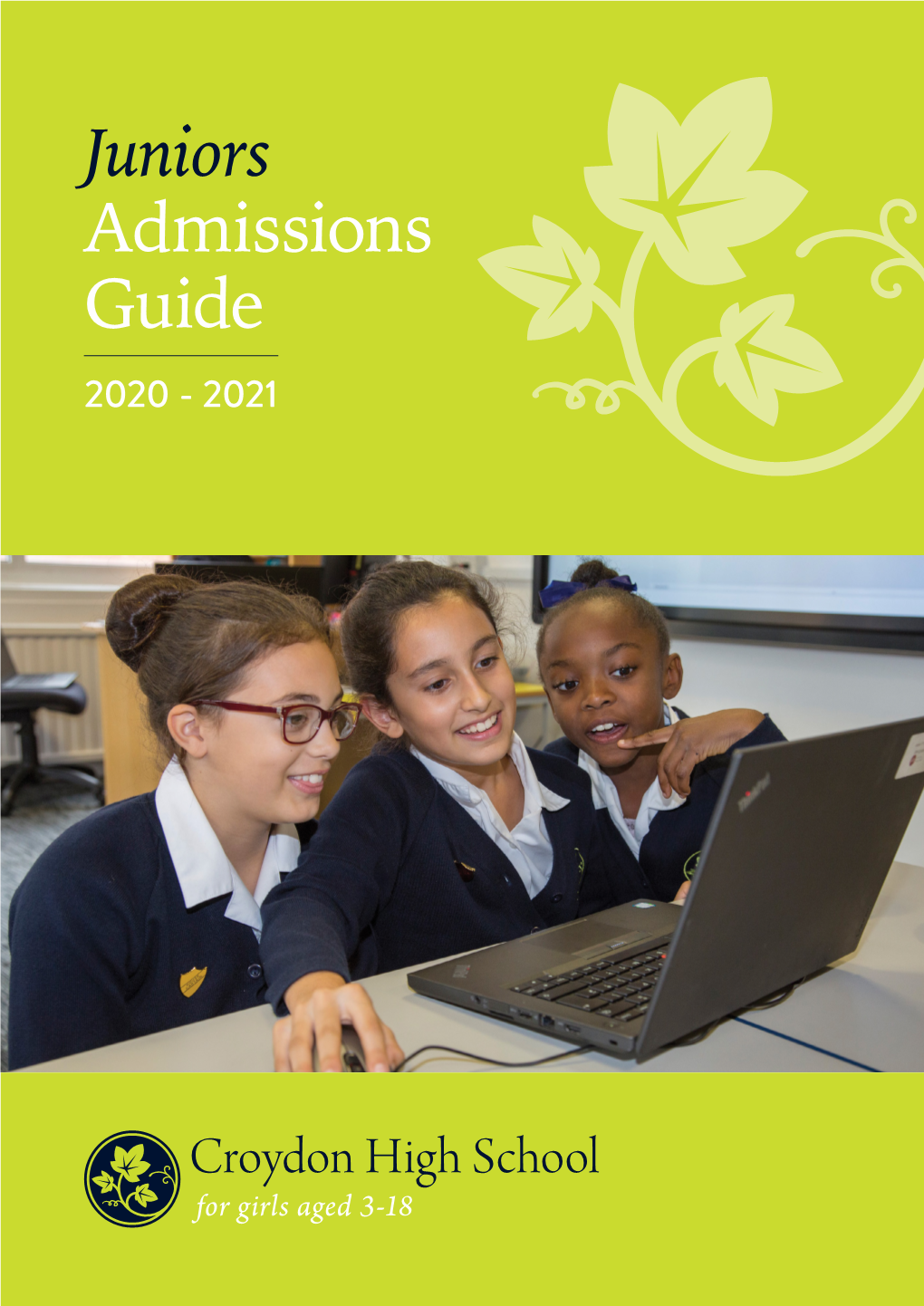 Juniors Admissions Guide 2020 - 2021