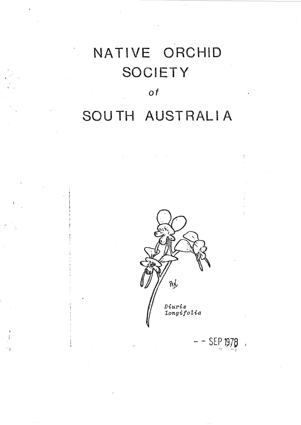 Native Orchid Society South Australia