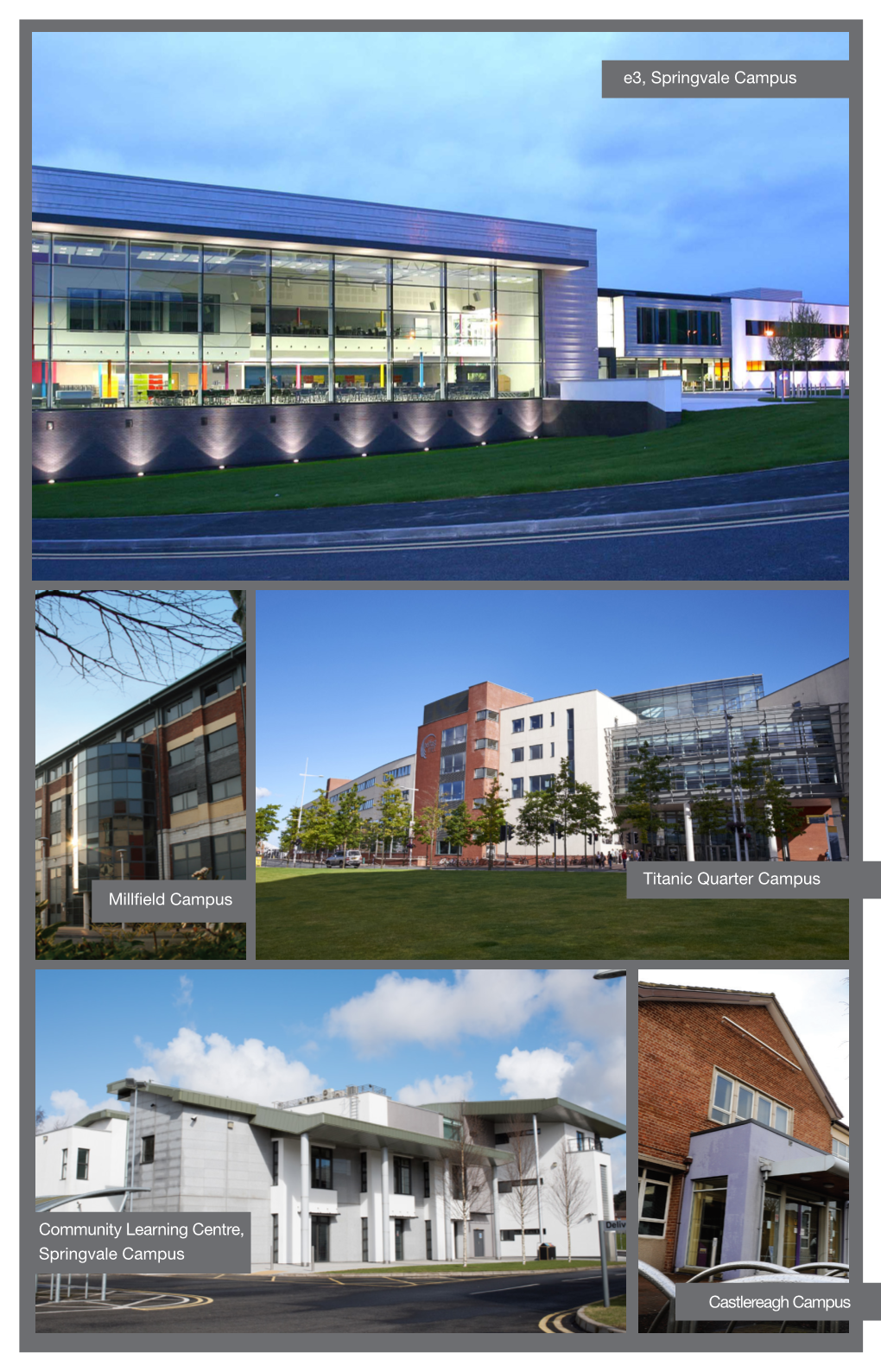 Titanic Quarter Campus Millfield Campus