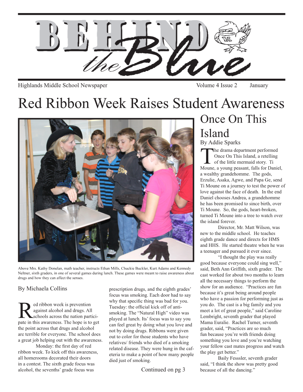 Red Ribbon Week Raises Student Awareness