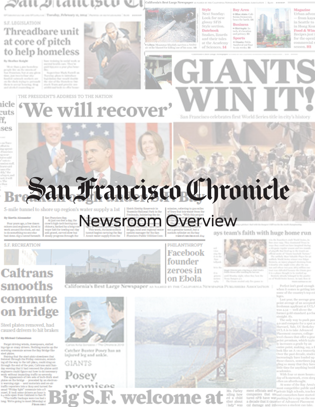 Sfchronnewsroom Overview Cover Page