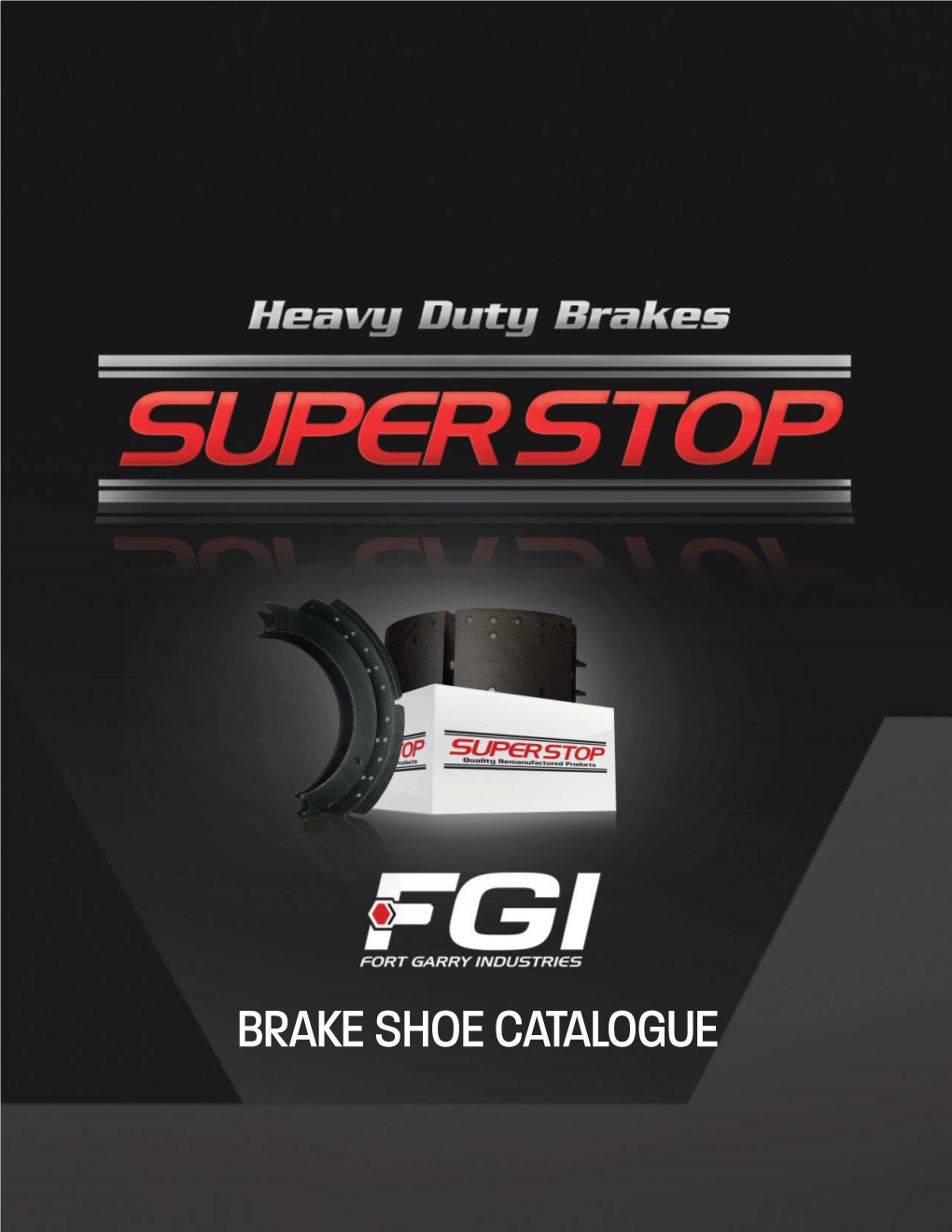 Brake Shoe Catalogue Table of Contents