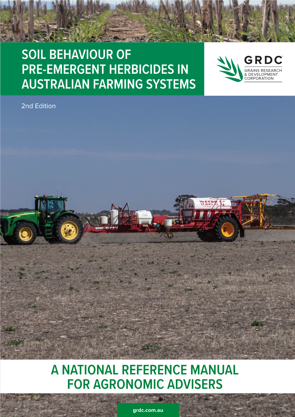 Soil Behaviour of Pre-Emergent Herbicides in Australian Farming Systems